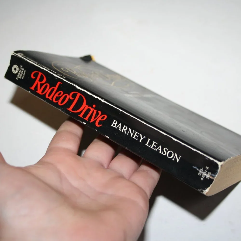 1981 paperback book Rodeo Drive Barney Leason (bg)